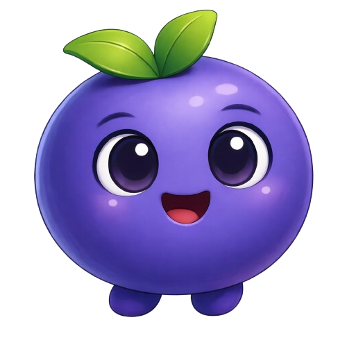 Myrtillette, la mascotte de Myrtille